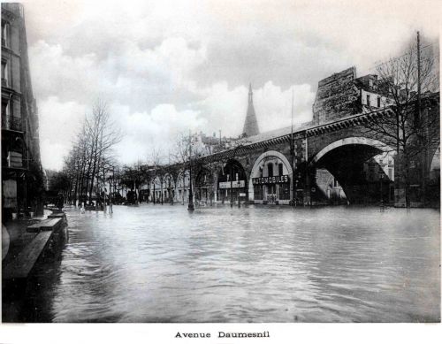 Crue de 1910 à Paris - Copyright : Archives de Paris Crue de 1910 à Paris - Copyright : Archives de Paris