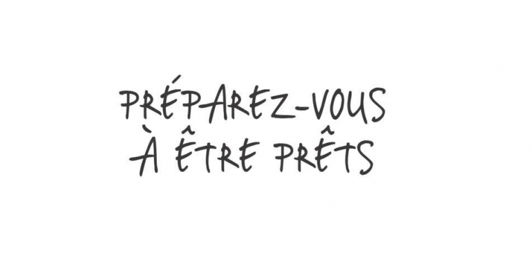 Illustration "Préparez-vous à être prêts" 