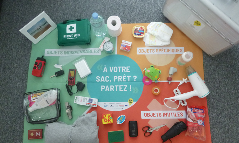 Kit pédagogique "A votre sac, prêt ? Partez !"