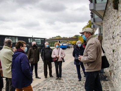 Balade urbaine 15 octobre 2020 - Melun, bords de Seine, derrière l'UIA. Photographie de Mary-Christine Vurpillot