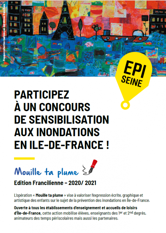 Flyer de présentaiton - Mouille ta plume édition 2020-2021