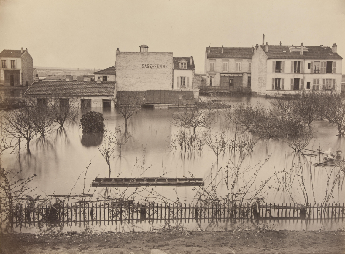 Alfortville - rue Véron (partie Nord) - inondations mars 1876