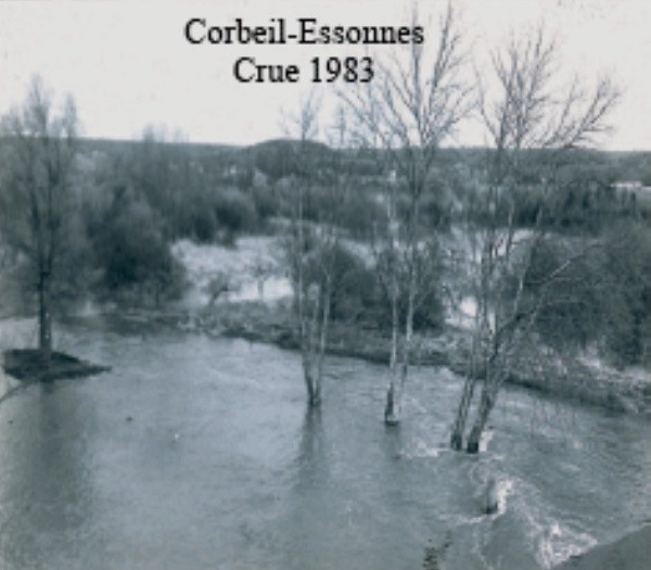 Crue de l’Essonne d’avril 1983 à Corbeil-Essonnes
